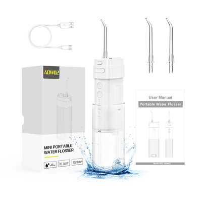 1400-1800 Times/Min Travel Size Water Flosser Electric Oral Irrigator 180ml Tank