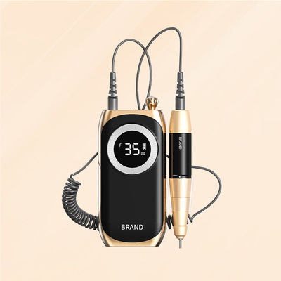 Electric Nail Drill File For Acrylic Gel Dip Powder Nails Manicure Pedicure Tools Polishing Set With 6pcs Drill Bits