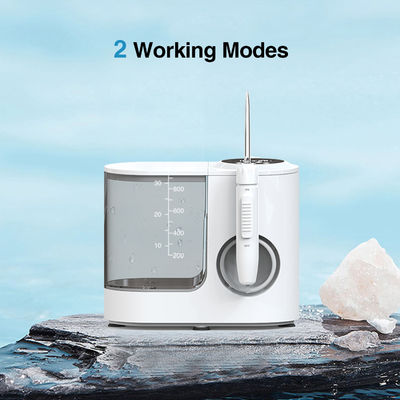 Timer and 6 Nozzles Rechargeable Oral Water Flosser for Cleaning Performanc